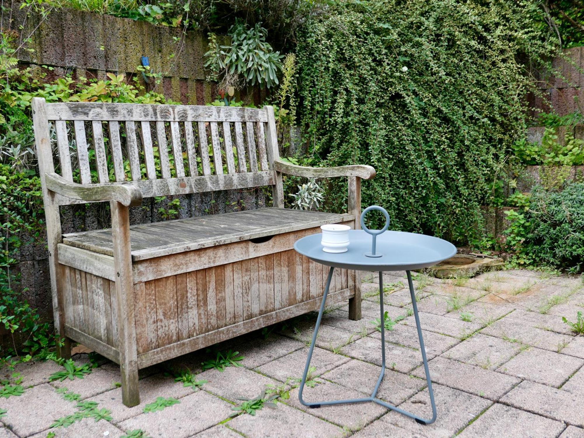 Schoenes Apartment Mit Terrasse Im Steingarten Bad Vilbel Luaran gambar